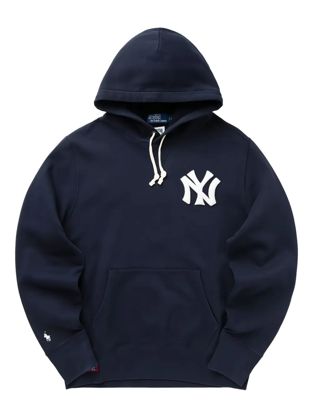 Polo Ralph Lauren x New York Yankees embroidered hoodie | Blue | Image 1