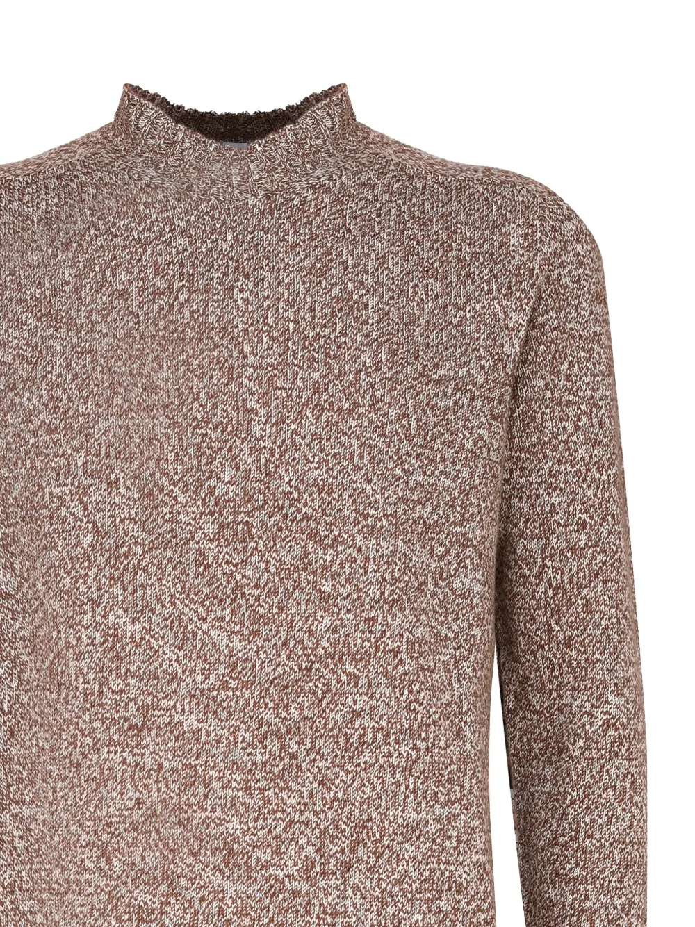 Malo mock-neck sweater Bruin