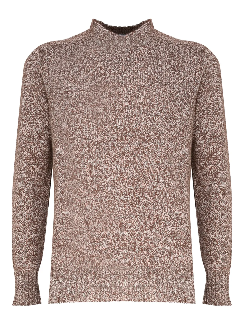 Malo mock-neck sweater Bruin