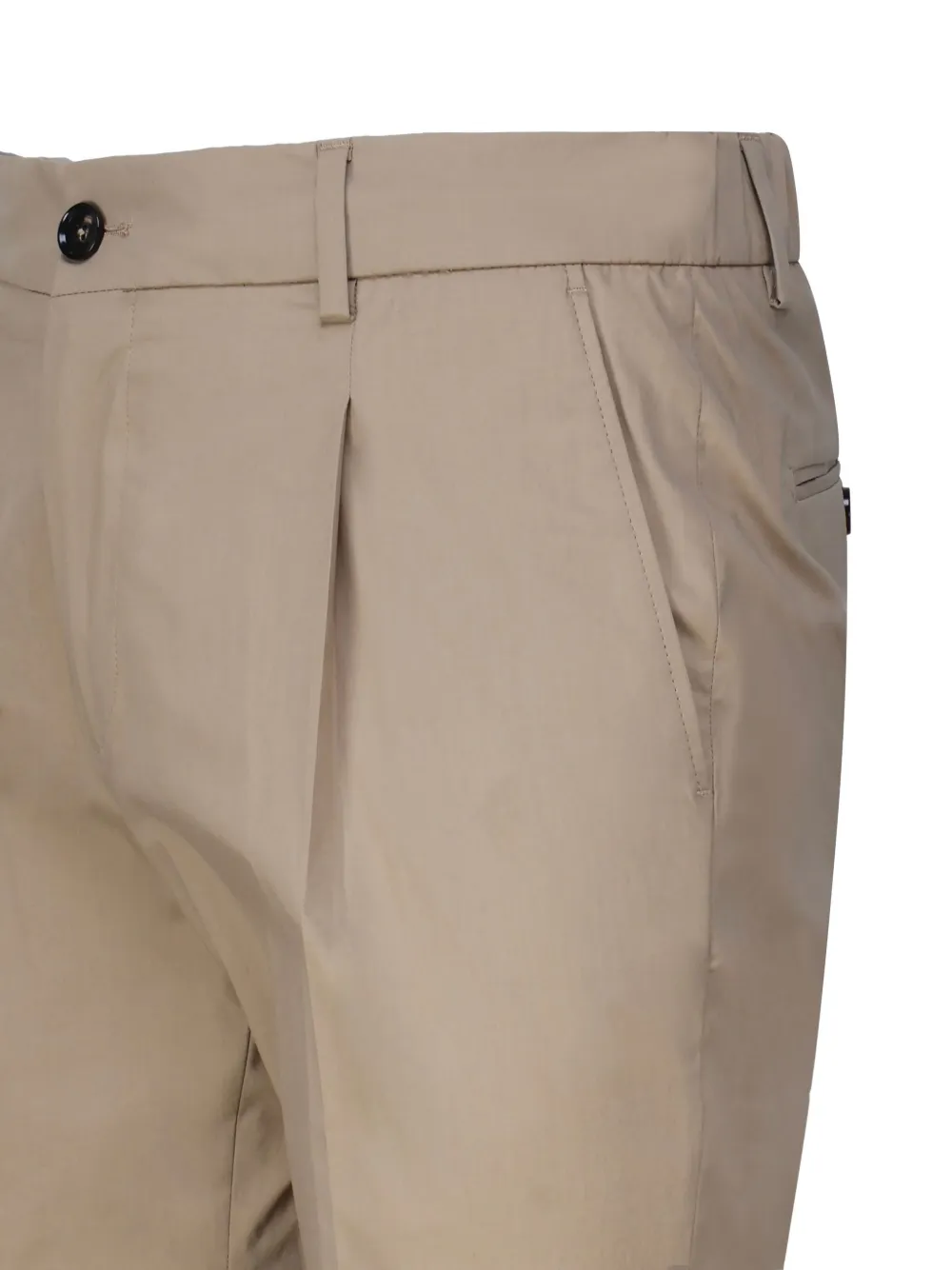 BE ABLE Geplooide chino Beige