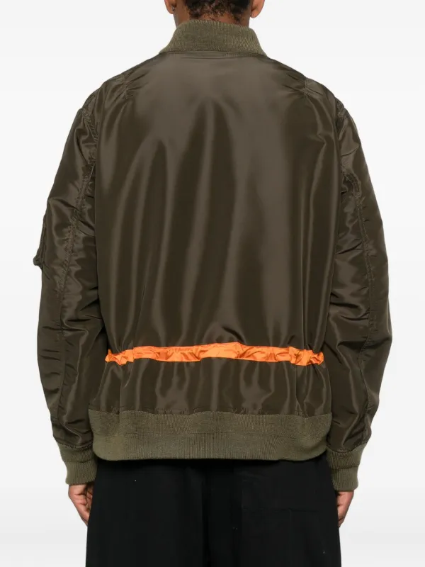 ジャケット・アウター Sacai 22aw knit bomber jacket Sacai Nylon Twill x Knit Bomber Jacket | Santa Fe Dry Goods