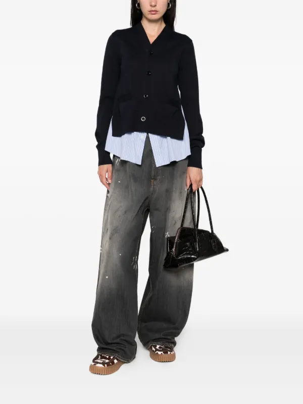 sacai ブラウスカーディガン sacai ブラウスカーディガン