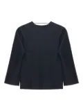 Carven cowl-back wide-sleeve blouse - Black