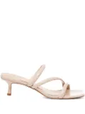 Michael Michael Kors square-toe three-band sandals - Neutrals