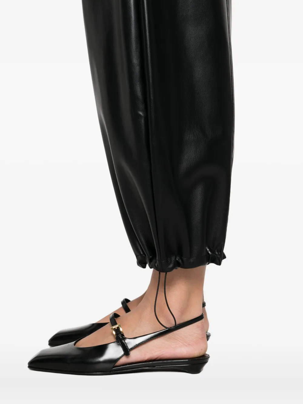 PINKO Broek met elastische tailleband Zwart
