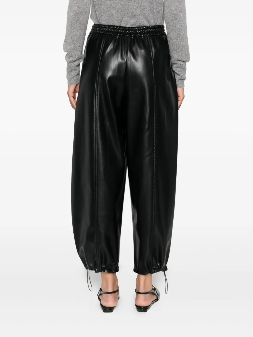PINKO Broek met elastische tailleband Zwart
