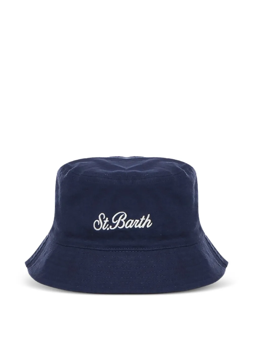 MC2 Saint Barth embroidered bucket hat Blauw
