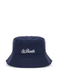 MC2 Saint Barth embroidered bucket hat - Blue