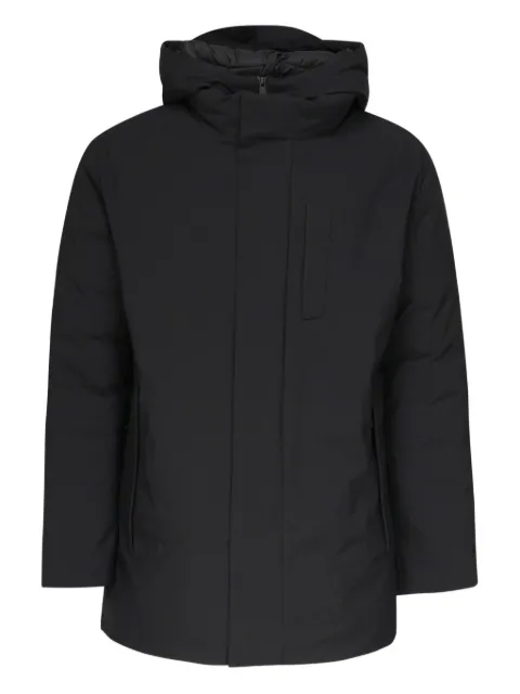 Save The Duck hooded zip-fastening coat