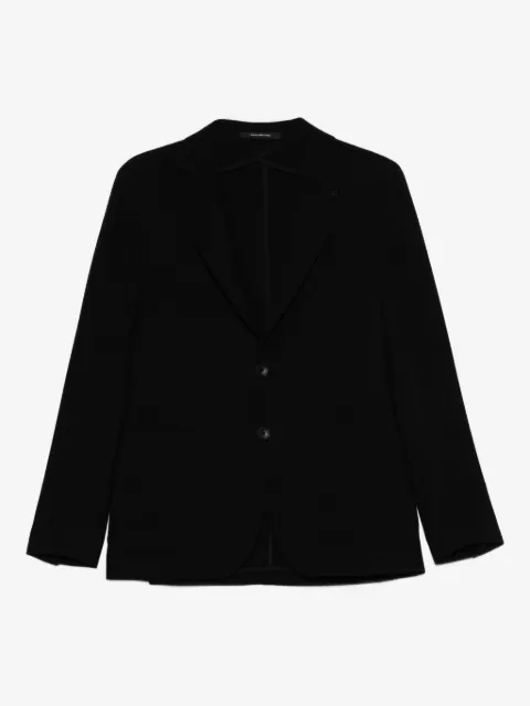 Tagliatore single-breasted virgin-wool blazer