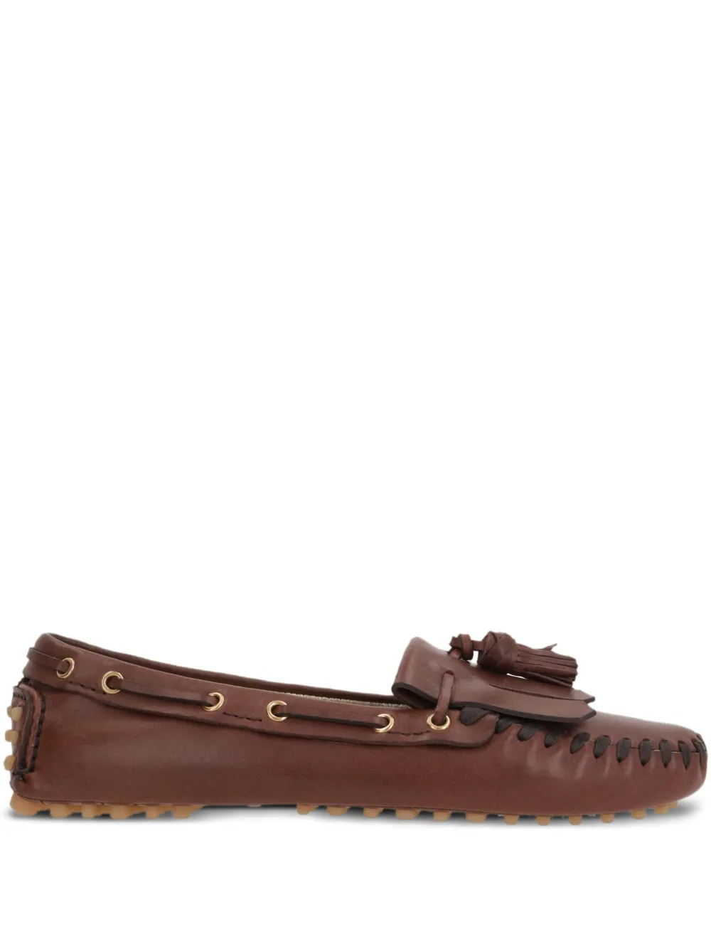 Car Shoe tassel-embellished leather loafers Bruin