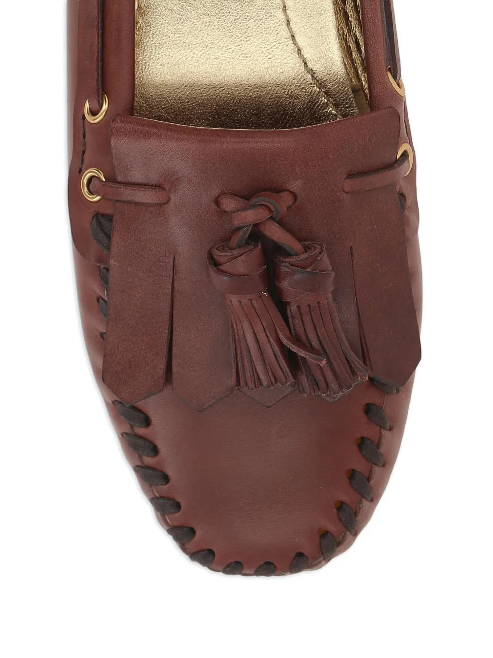 Car Shoe tassel-embellished leather loafers Bruin