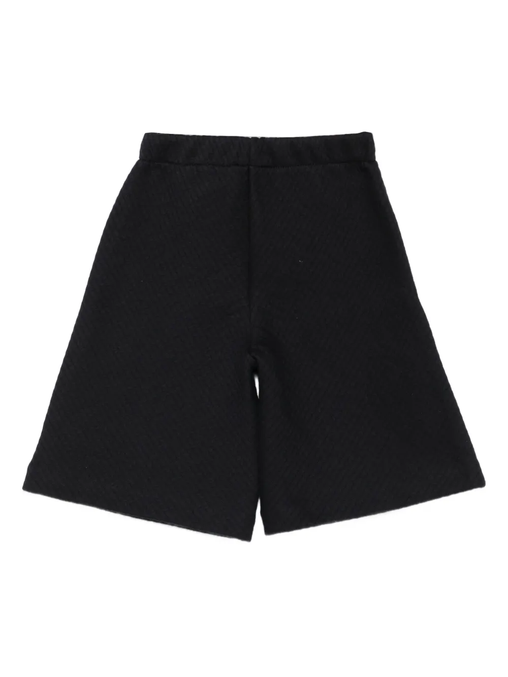 Emporio Armani Kids textured button-fastening trousers | Leggings | Image 2