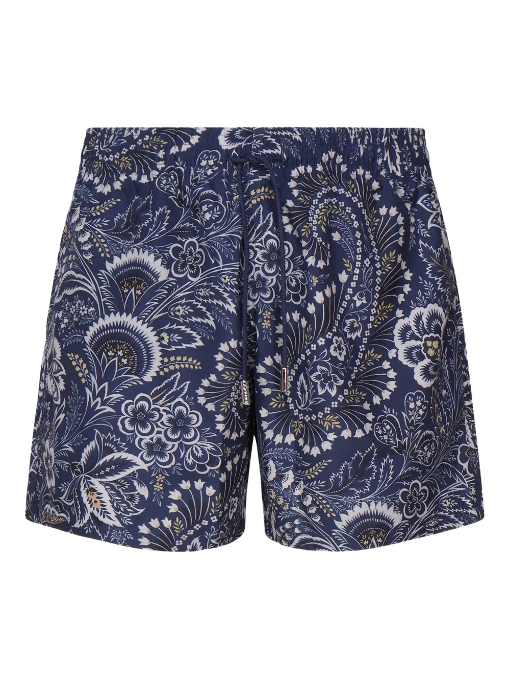 paisley-print drawstring swim shorts