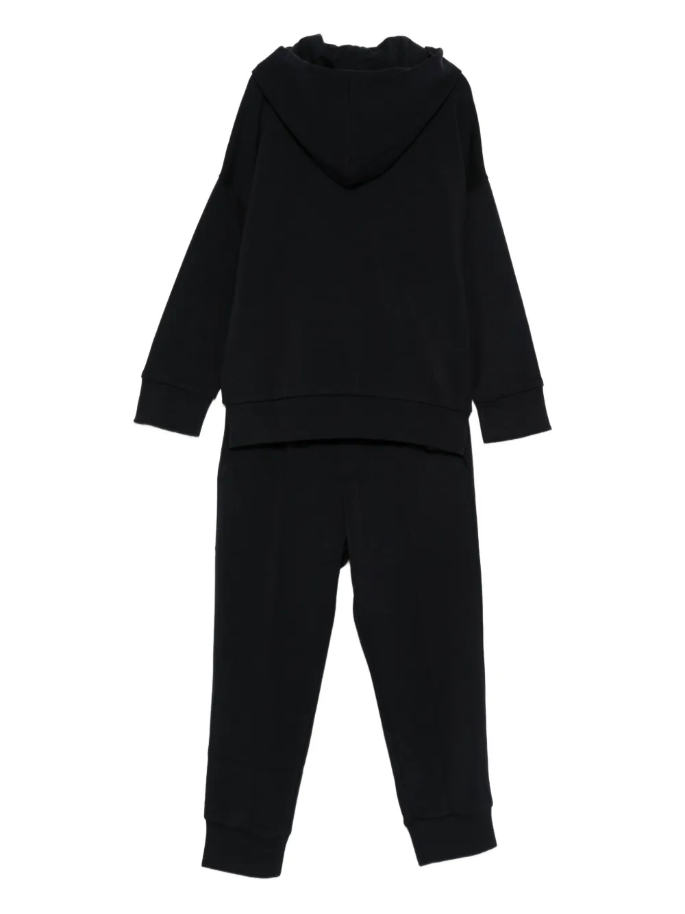Emporio Armani Kids Trainingspak met capuchon en rits Blauw
