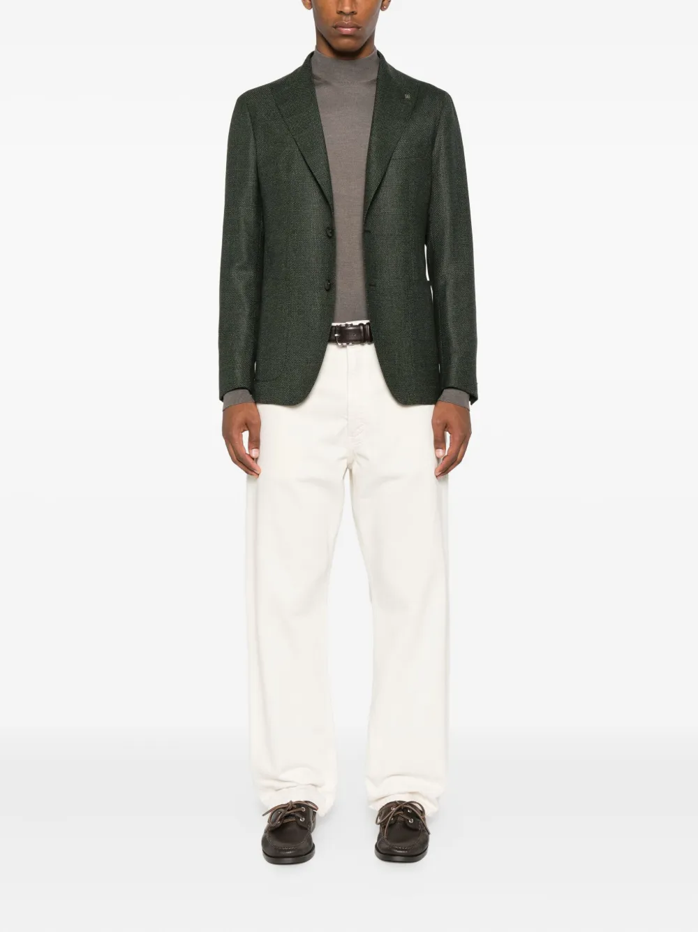 Tagliatore single-breasted virgin-wool blazer | Blazers | Image 2