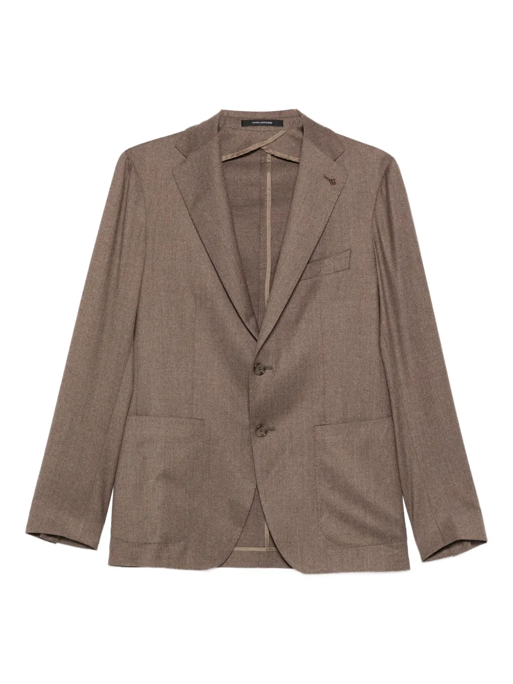 single-breasted tailored-trousers suit