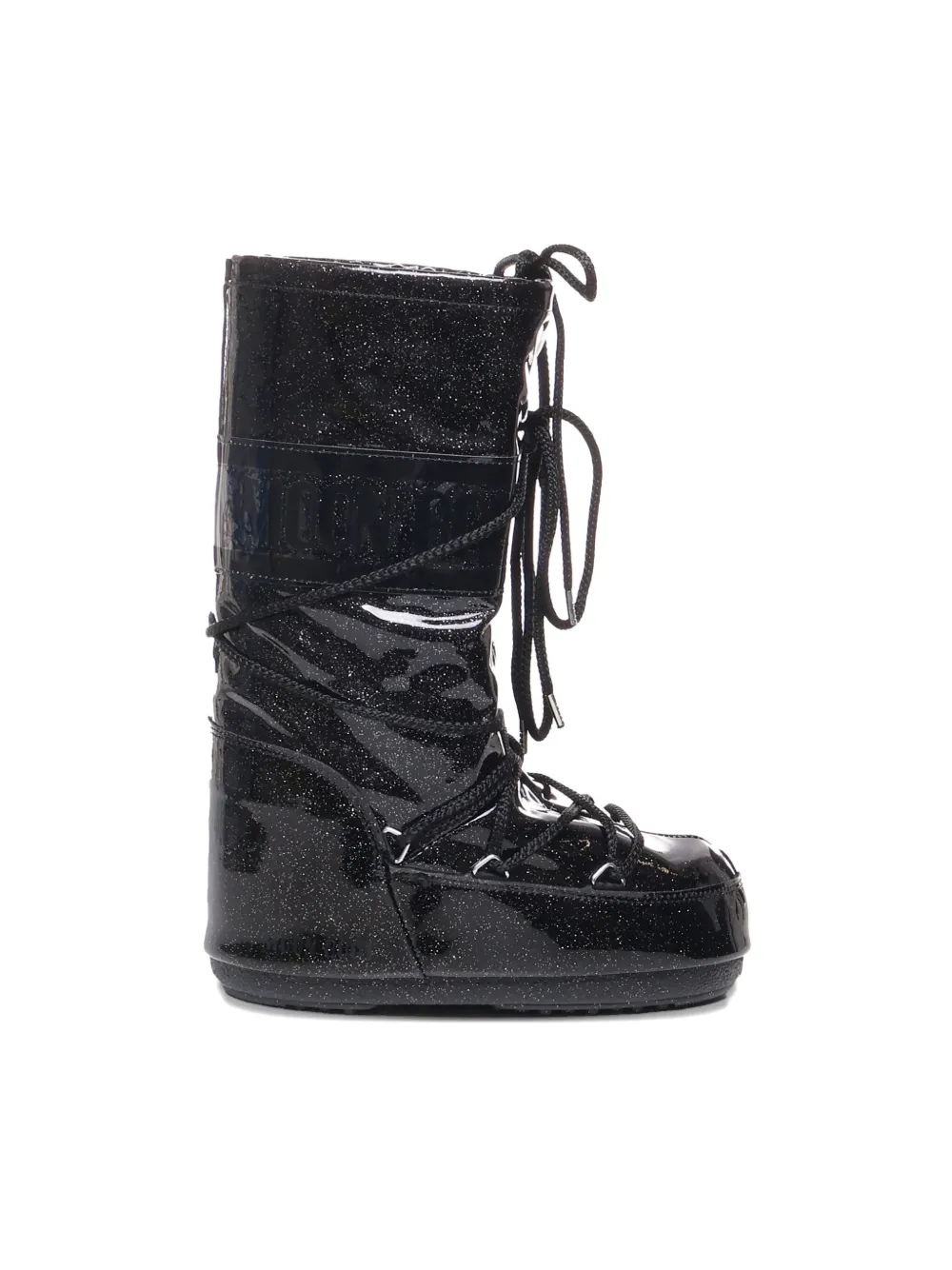 Moon Boot Icon Glitter Lace-up Boots