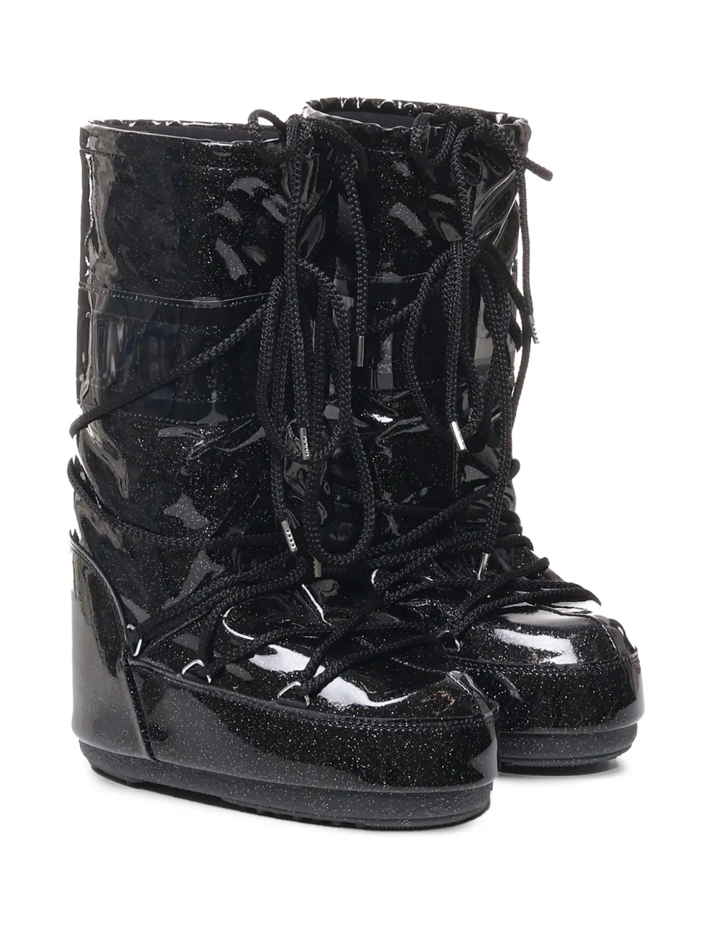 Moon Boot Icon glitter lace-up boots | Rain & Snow Boots | Image 2