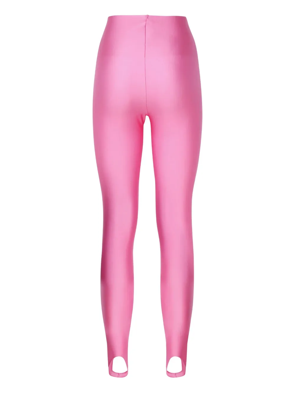 THE ANDAMANE elastic-waist stirrup cuffs leggings Roze
