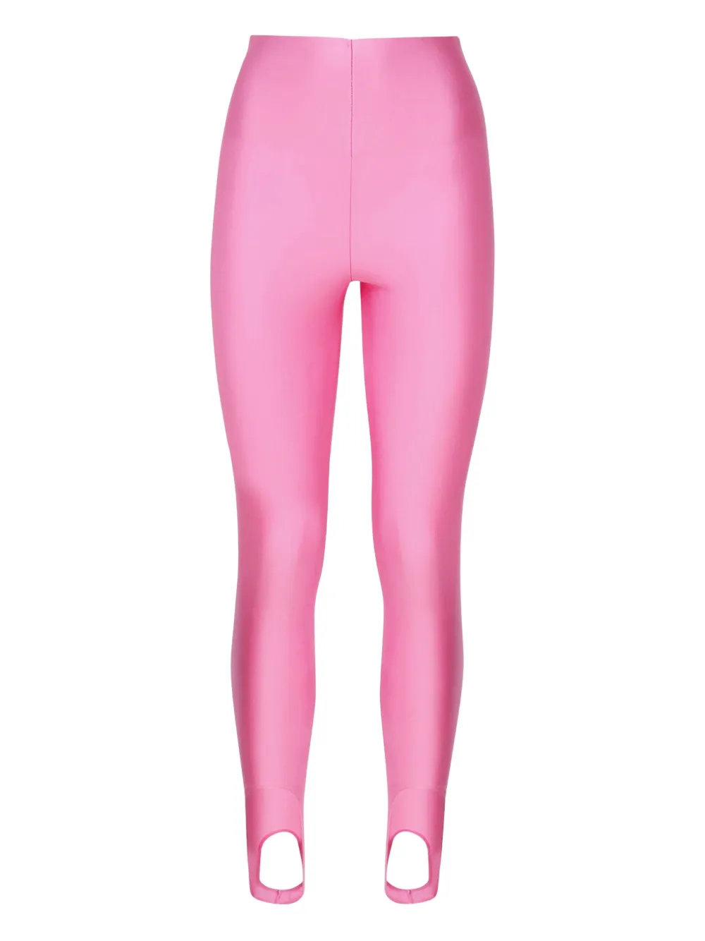 THE ANDAMANE elastic-waist stirrup cuffs leggings Roze