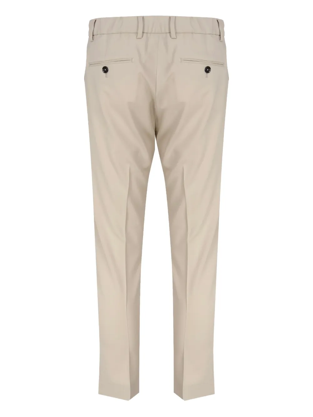 BE ABLE Broek met geplooide voorzijde Beige