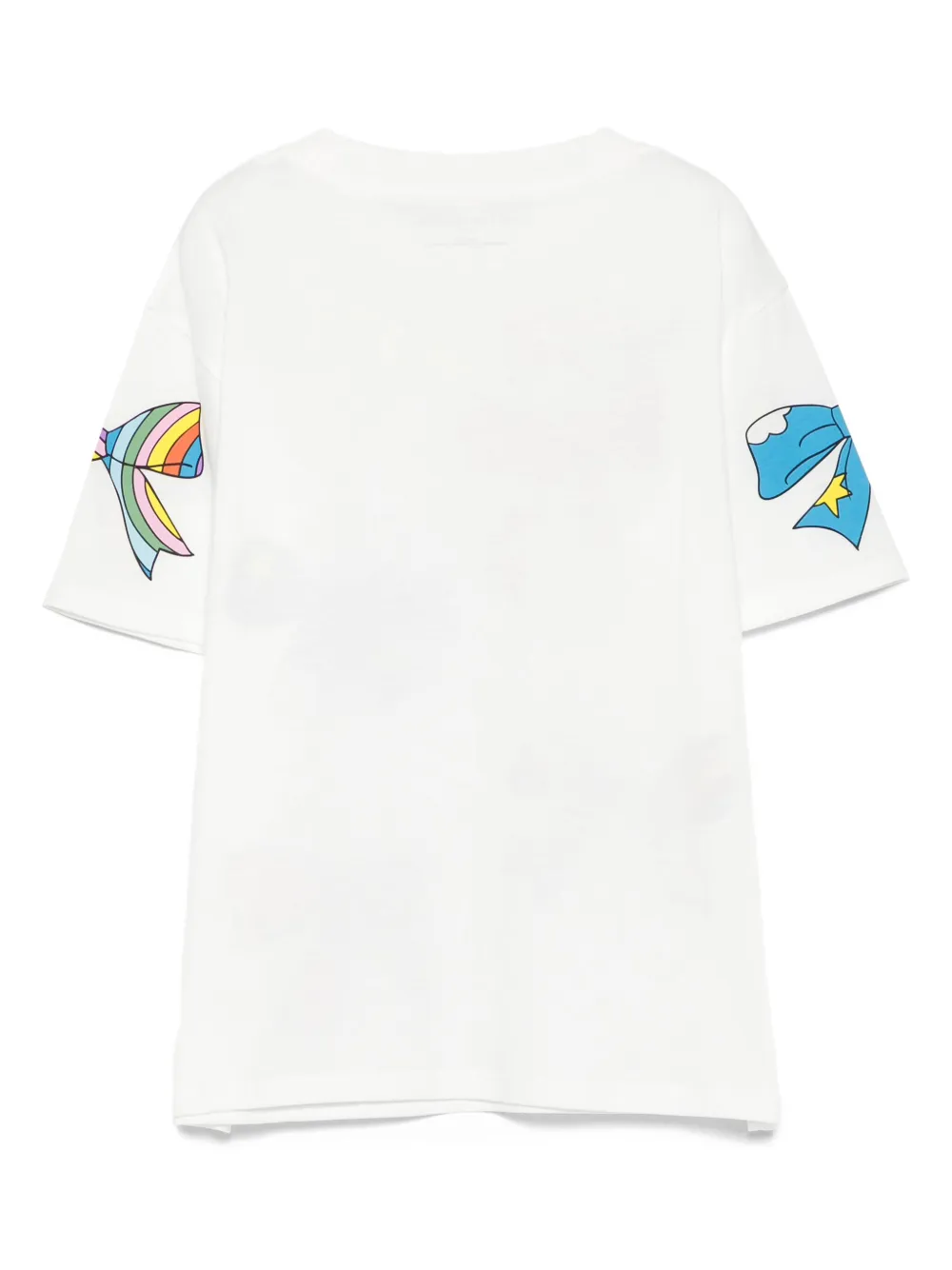 Stella McCartney Kids bow-print cotton T-shirt | Boys T-Shirts | Image 2