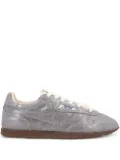 Autry Windspin metallic leather sneakers - Silver