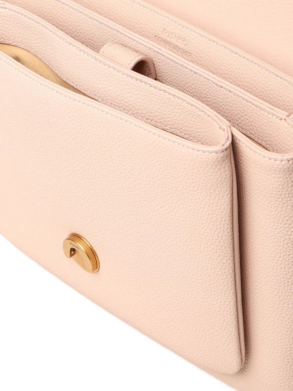 PINKO Schoudertas met logoplakkaat Roze