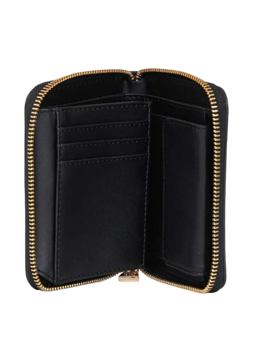Love Moschino Portemonnee met logoplakkaat Zwart