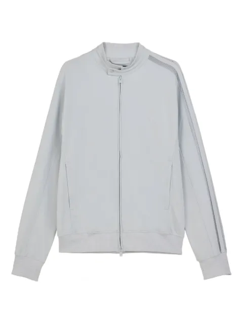 Y-3 three-stripes logo-print sweatshirt