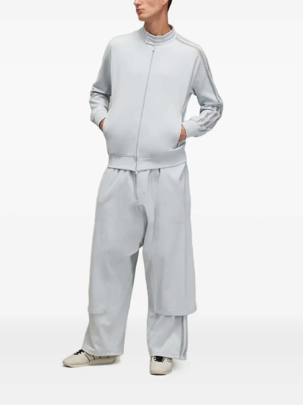 Y-3 three-stripes logo-print sweatshirt | Sweatshirts | Image 2