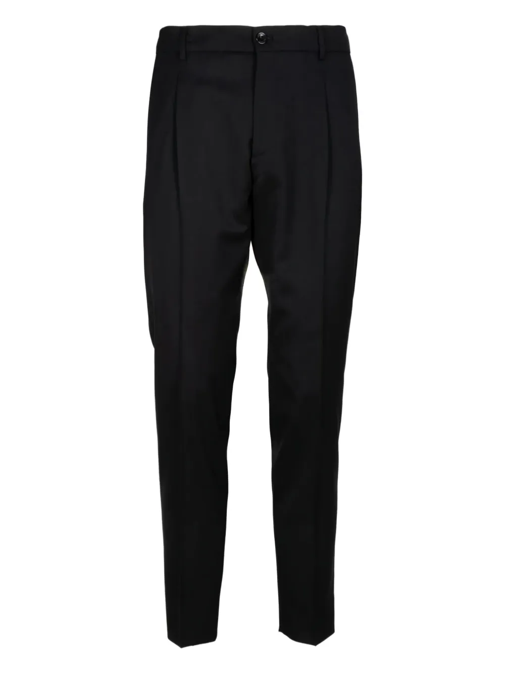 Be Able Pleated-front Trousers In Black