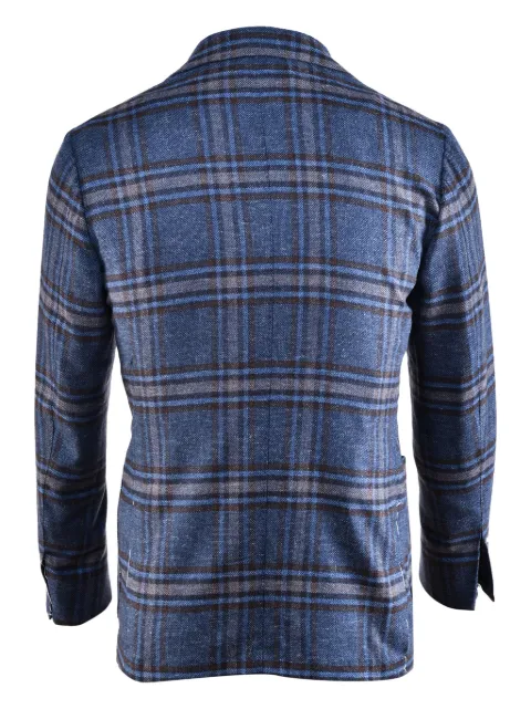 SARTORIO NAPOLI plaid-pattern blazer