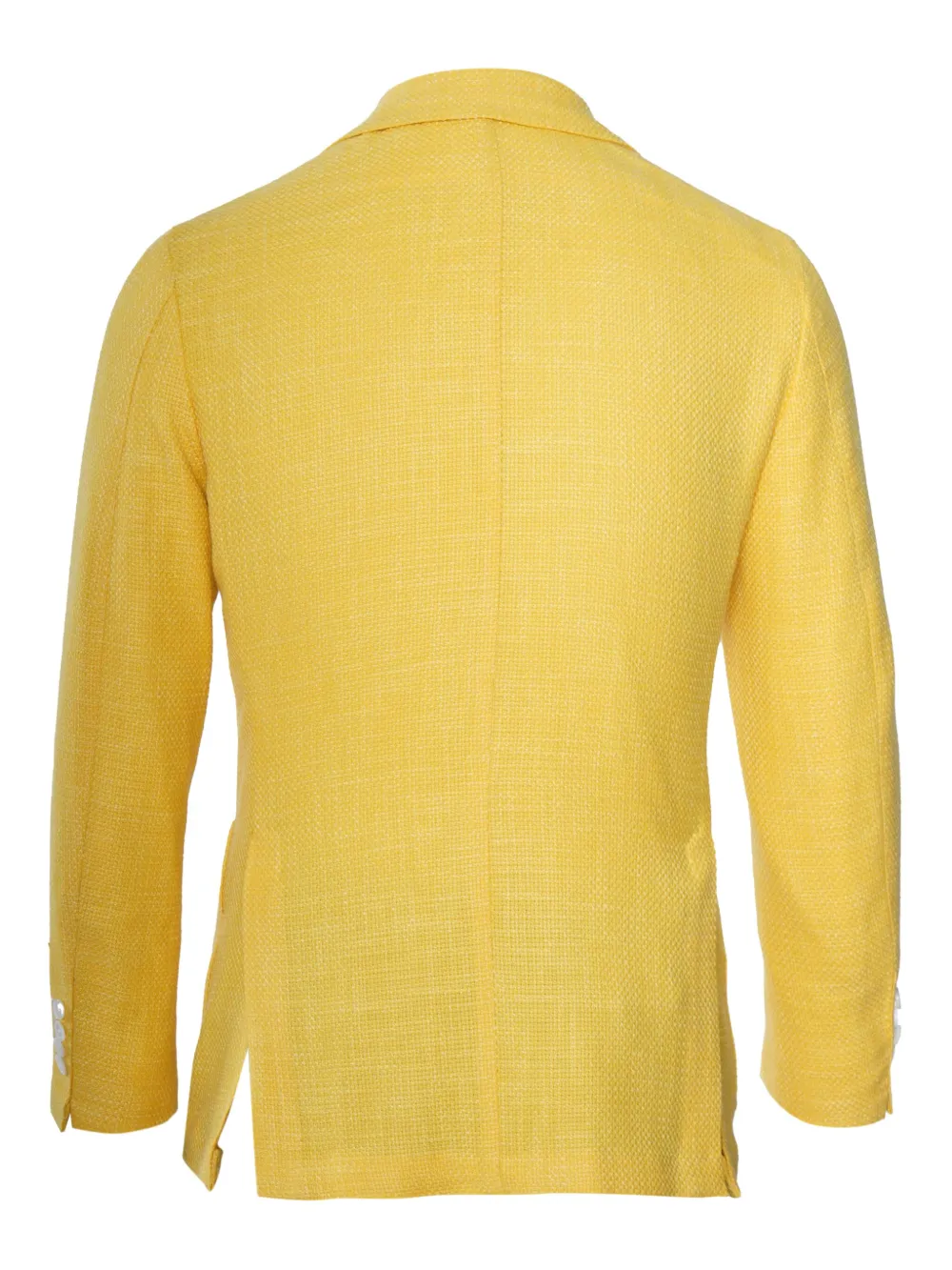 SARTORIO NAPOLI woven blazer Geel