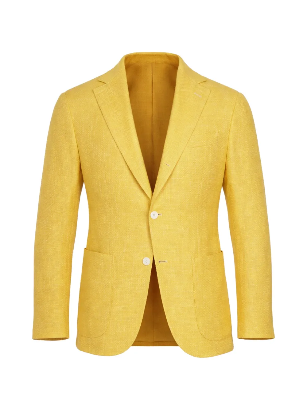 SARTORIO NAPOLI woven blazer - Giallo