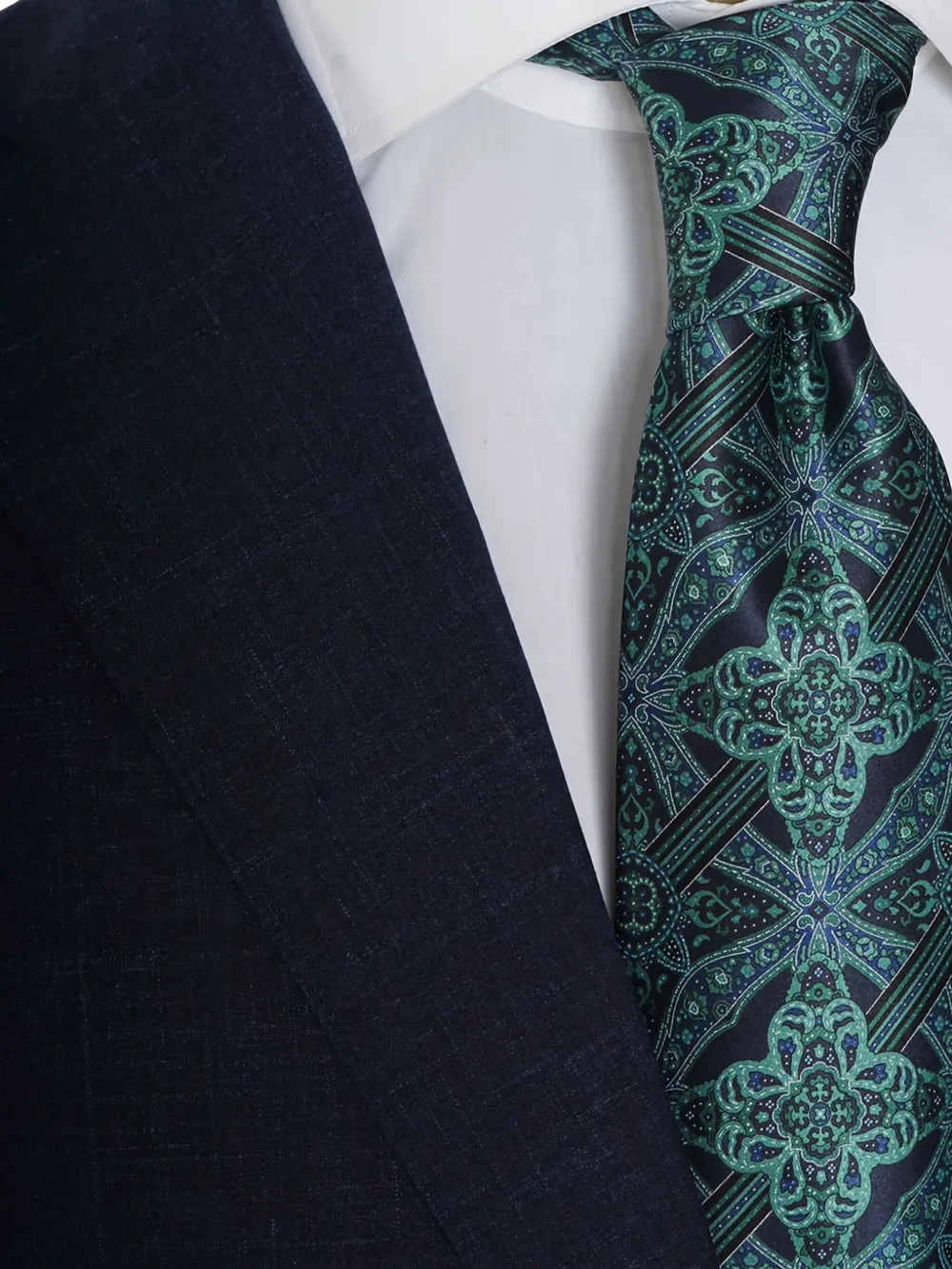 Sartorio Napoli Marled Blazer In Blue