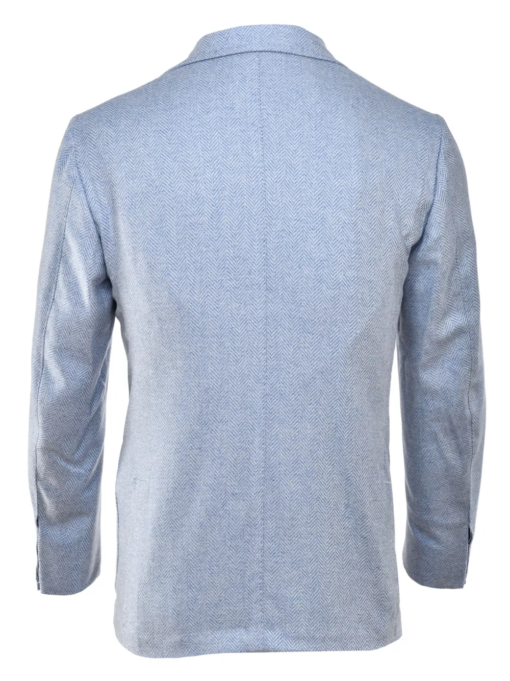 SARTORIO NAPOLI herringbone wool blazer | Blue | Image 1