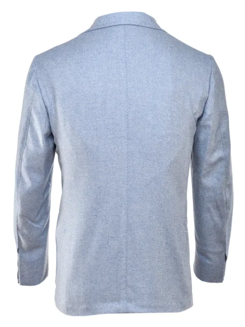 SARTORIO NAPOLI herringbone wool blazer