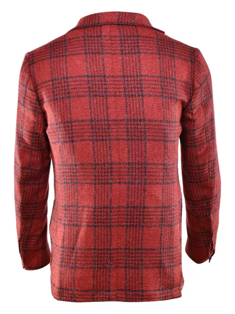 SARTORIO NAPOLI check-print blazer