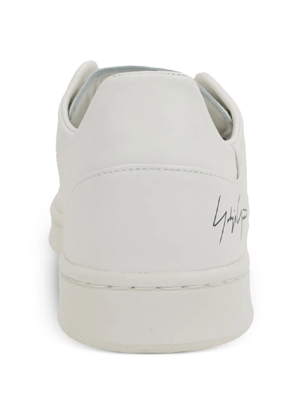 Y-3 Stan Smith perforated leather trainers White