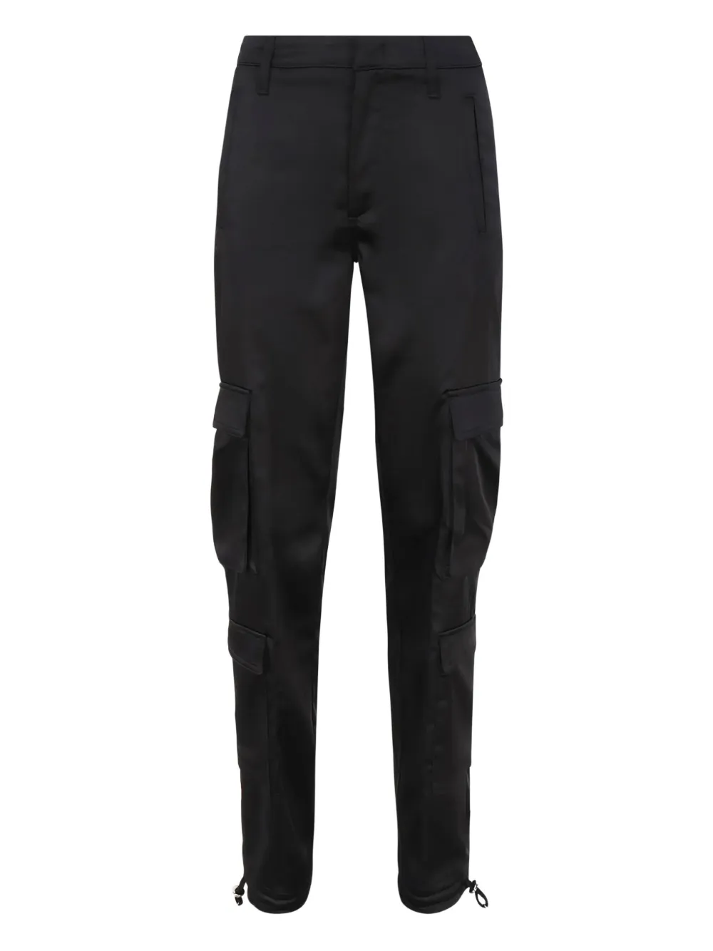 DONDUP cotton cargo pants Zwart