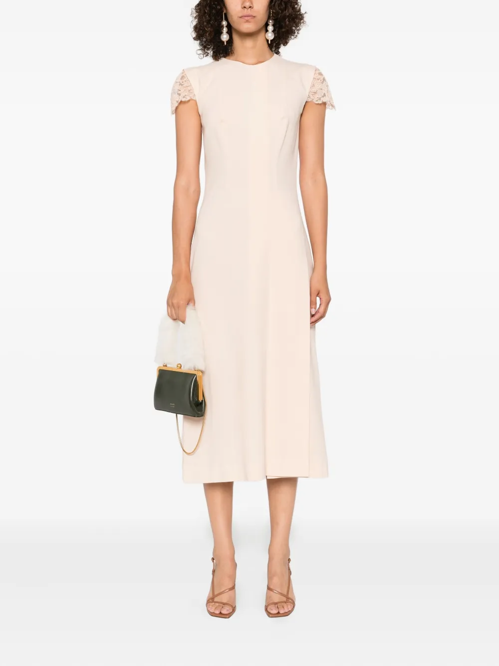 Ermanno Scervino lace-trimmed shift dress | Day Dresses | Image 2