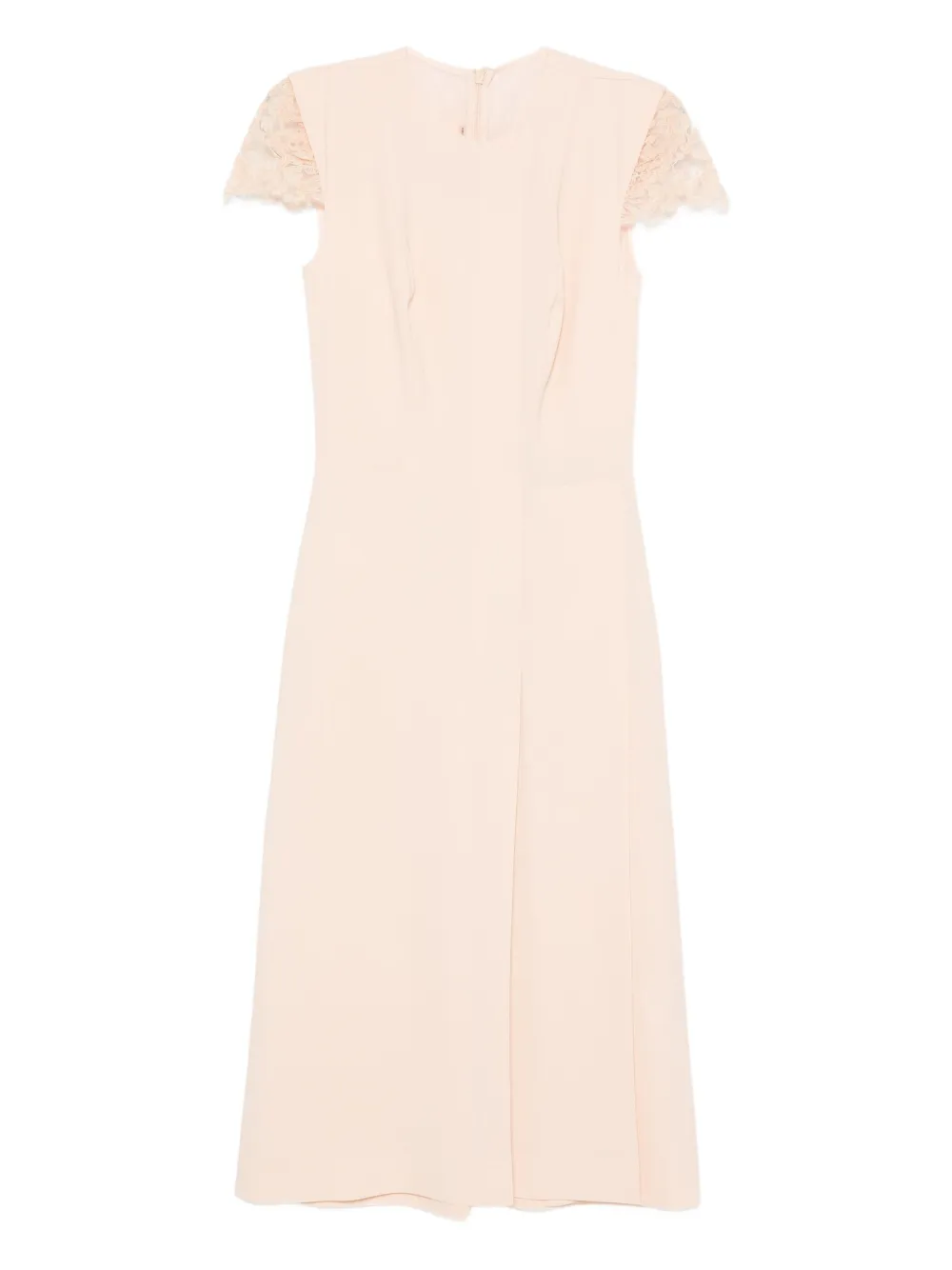 Ermanno Scervino lace-trimmed shift dress | Pink | Image 1