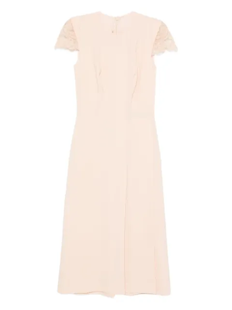 Ermanno Scervino lace-trimmed shift dress