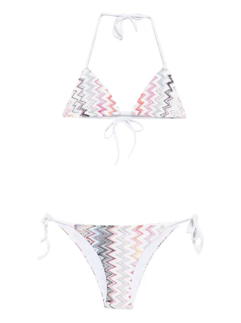 Missoni zigzag-pattern bikini