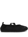 Simone Rocha fuax pearl-embellished ballet flats - Black