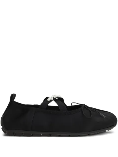 Simone Rocha fuax pearl-embellished ballet flats