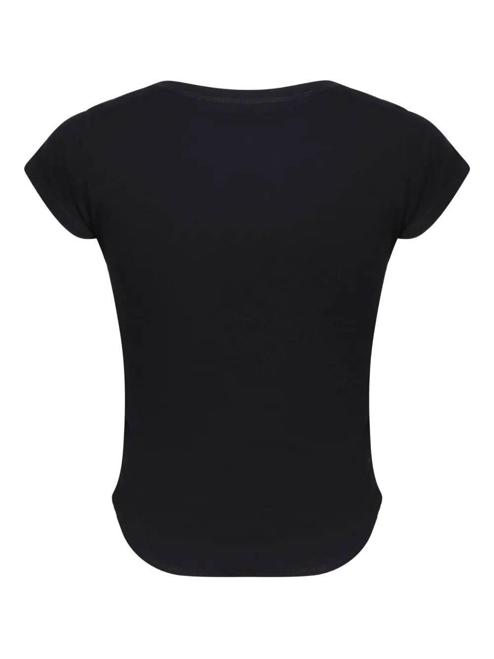 Stella McCartney logo-print cotton T-shirt Zwart