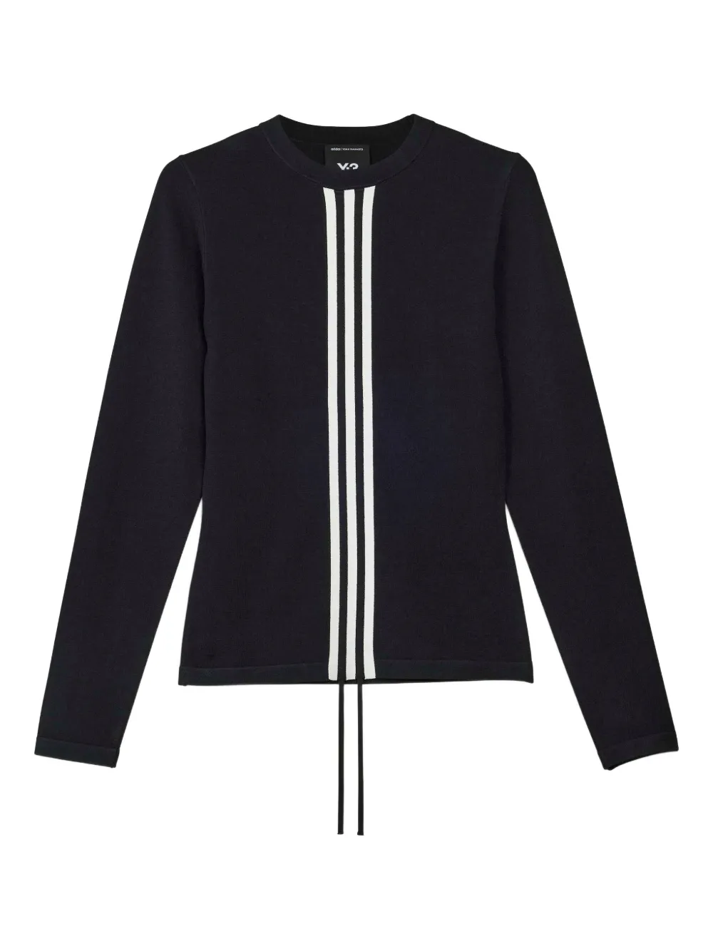 Y-3 Viscose And Recycled Polyester T-shirt In Black